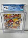 Paper Mario: Sticker Star Nintendo 3DS CGC 9.4 A+ SEALED!