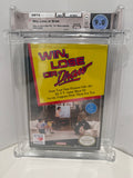 Win, Lose, or Draw NES 1990 Oval SOQ TM WATA 9.0 A+ SEALED!