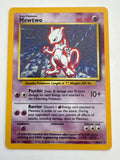 Pokemon TCG Mewtwo 10/102 Base Set Unlimited Holo Rare