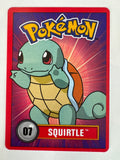 Squirtle #07 Red Border Game Card 1998 Promo Pokemon Card