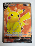 Pokemon TCG Pikachu V 157/172 Brilliant Stars Sword & Shield Full Art