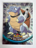 Pokemon TCG 2000 Topps TV Animation Series 1 Blastoise #9 Foil Topps 1st print