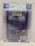 Star Soldier 1989 NES Made in Japan Round SOQ PSA 9.0 SEALED A+