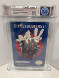 Ghostbusters II NES 1990 Oval SOQ TM WATA 9.4 A SEALED! RARE!