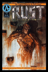 Rust #1 Adventure Comics 1992 (FN/VF) Spawn Ad Pre-dates 1st Appearance!