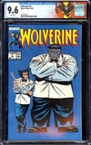 Wolverine #8 CGC 9.6 (1989) Classic Hulk and Wolverine Cover!