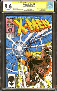 Uncanny X-Men #221 CGC SS 9.6 (1987) Signed by Chris Claremont!