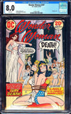 Wonder Woman #207 CGC 8.0 (1973) "The Jury of Death" Bondage Cover!