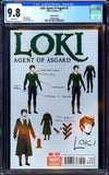 Loki Agent of Asgard #2 CGC 9.8 (2014) 1st Appearance Verity Willis!