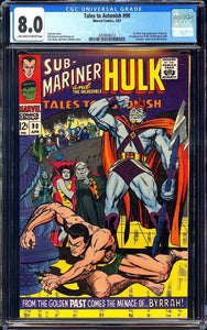 Tales to Astonish #90 CGC 8.0 (1967) 1st Abomination! 1st SA App of Byrrah