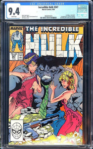Incredible Hulk #347 CGC 9.4 (1988) 1st Appearance of Joe Fixit!