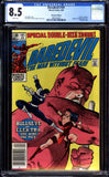 Daredevil #181 CGC 8.5 (1982) Death of Elektra! Frank Miller - NEWSSTAND!