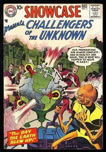 Showcase #11 DC Comics 1957 VG+ 3rd App Challengers of the Unknown!