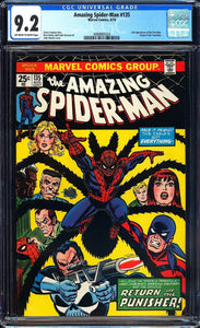 Amazing Spider-Man #135 CGC 9.2 (1974) 2nd App. of the Punisher!