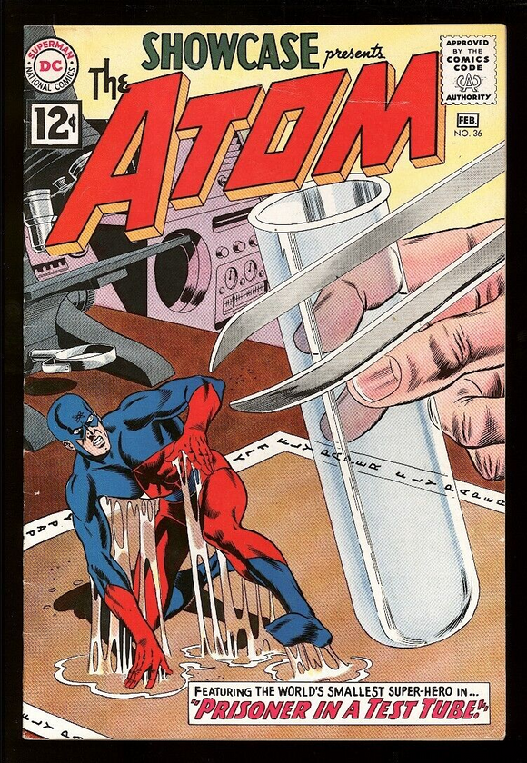 Showcase 36 DC Comics 1962 (FN-) 3rd SA Appearance of Atom!