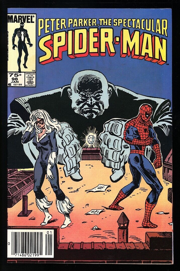 Spectacular Spider-Man #98 Marvel 1985 (NM-) Canadian Price Variant!