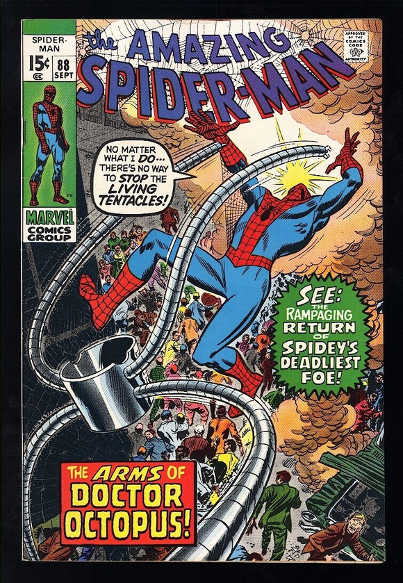Amazing Spider-Man #88 1970 (VF+) Doctor Octopus Appearance!