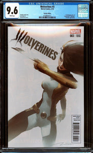 Wolverines #3 CGC 9.6 (2015) 1st full App of Fantomelle & Culpepper!
