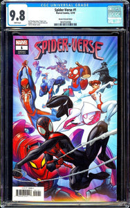 Spider-Verse 1 CGC 9.8 1:25 (2019) 1st App. of Spider-Zero!
