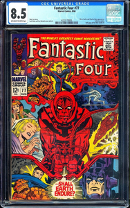 Fantastic Four #77 CGC 8.5 (1968) Silver Surfer! Psycho-Man! Galactus!