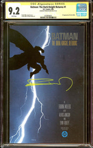 Batman: The Dark Knight Returns #1 - CGC 9.2 1st Carrie Kelly! SS Frank Miller!