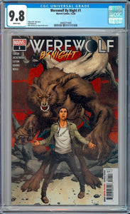 Werewolf By Night #1 CGC 9.8 (2020) 1st Jake Lopez As Werewolf By Night!