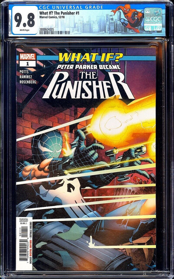 What If? The Punisher #1 CGC 9.8 (2018) Limited Series #1 Cover Homage!