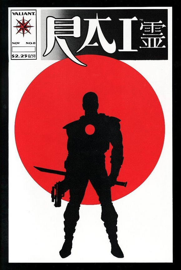 Rai #0 Valiant 1992 (NM+) 1st Full Appearance of Bloodshot!