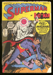 Superman & Batman #47 National Periodicals 1971 (GD) FRENCH Cover Detached