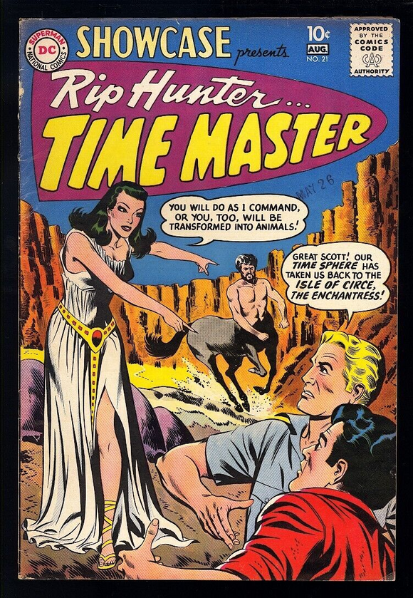 Showcase #21 DC Comics 1959 (FN) 2nd Appearance of Rip Hunter!