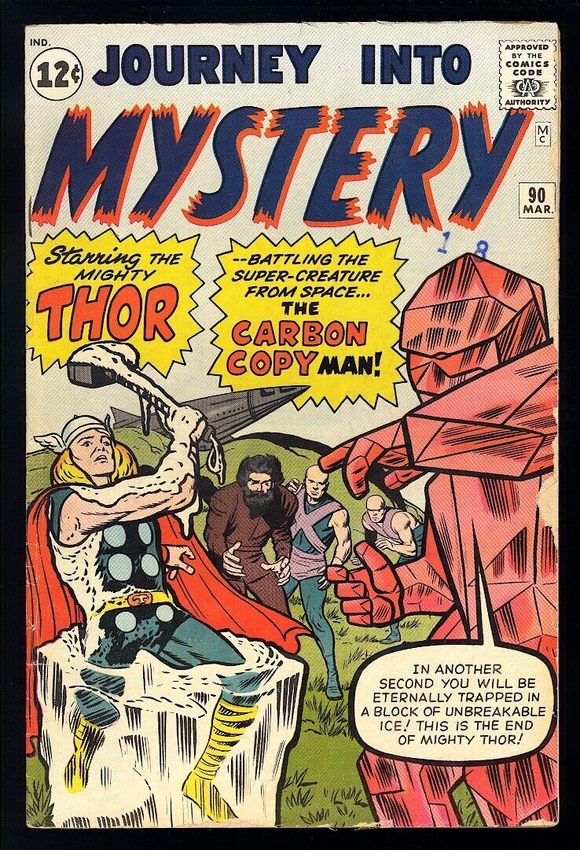 Journey Into Mystery #90 Marvel 1963 (VG/FN) 1st Appearance of the Xartans