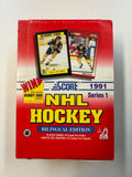1991 NHL Hockey Series I Bilingual Edition FACTORY SEALED BOX 36 Packs