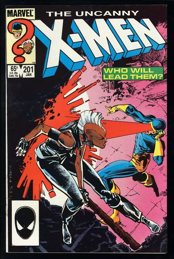 Uncanny X-Men #201 Marvel 1986 (VF/NM) 1st App of Baby Cable!