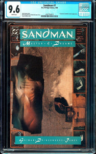 Sandman #7 CGC 9.6 (DC 1989) Scarecrow Appearance! Neil Gaiman!