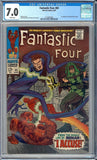 Fantastic Four #65 CGC 7.0 (1967) 1st Appearance of Ronan The Accuser!