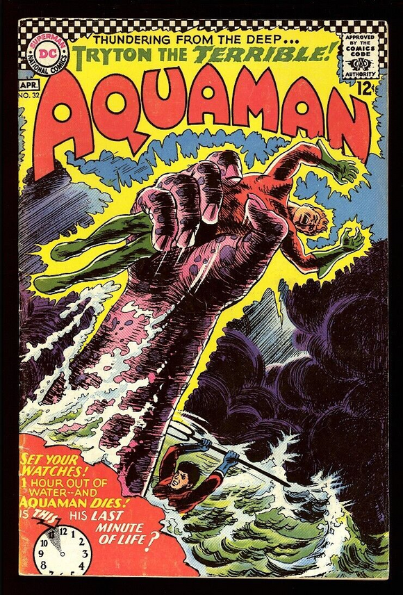 Aquaman #32 DC 1967 (FN-) 2nd Appearance of Ocean Master!