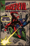 Daredevil #35 Marvel Comics 1967 (NM-) Invisible Girl & Trapster App!