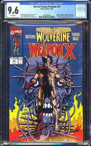 Marvel Comics Presents #72 CGC 9.6 (1991) Origin of Wolverine!