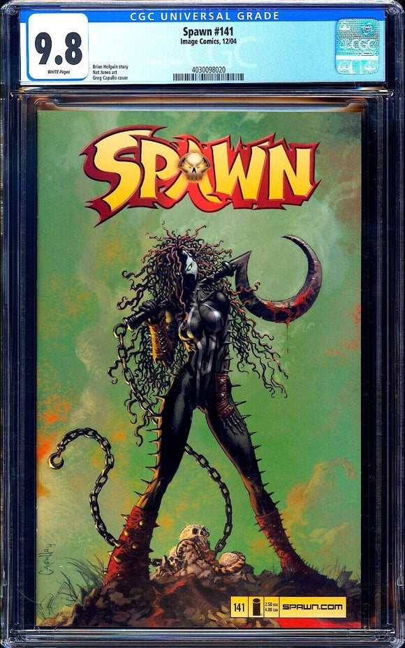 Spawn #141 CGC 9.8 (2004) 1st Cover Appearance of She-Spawn!