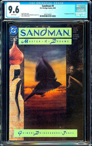 Sandman #9 CGC 9.6 (DC 1989) 1st Appearance of Nada! Neil Gaiman!