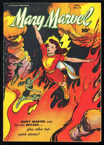 Mary Marvel #11 Fawcett 1947 (FN/VF) Golden Age Mary Marvel! HTF!