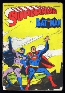 Superman & Batman #18 1969 (Fair/Good 1.5) FRENCH Edition RARE!