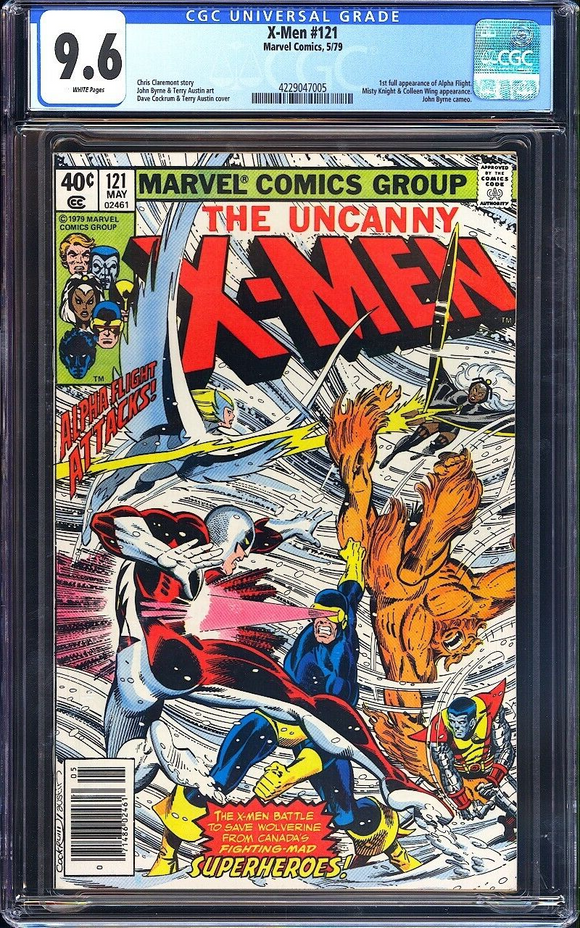 X-Men #121 CGC 9.6 (1979) 1st Full Appearance of Alpha Flight!