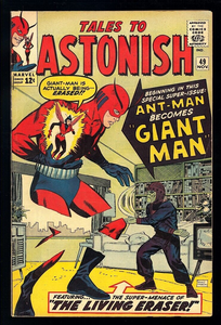 Tales To Astonish #49 Marvel 1963 (FN-) 1st App & Origin of Giant-Man!
