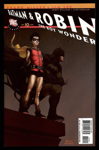 Batman & Robin: The Boy Wonder #10 DC 2008 (NM+) Quietly Recalled Variant!