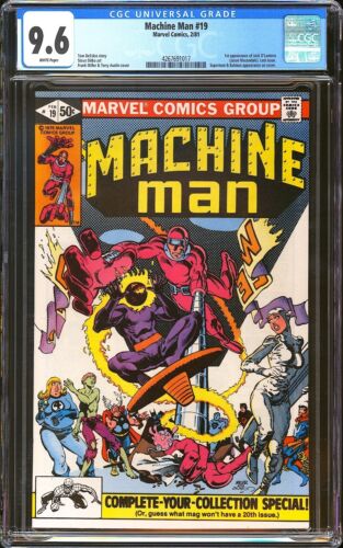 Machine Man #19 CGC 9.6 (1981) 1st Appearance of Jack O'Lantern!