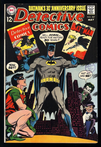 Detective Comics #387 DC Comics 1969 (FN/VF) 30th Anniversary Issue!