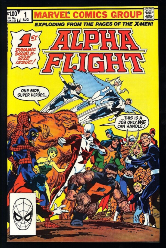 Alpha Flight #1 Marvel 1983 (NM+) 1st Appearance of Marrina & Puck!