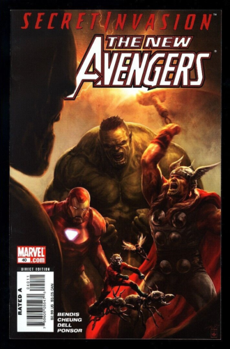 The New Avengers #40 Marvel 2008 (NM+) 1st Veranke Skrull Queen!