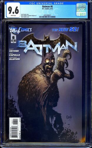 Batman #6 CGC 9.6 (2012) DC Comics - 1st App of Court of Owls! New 52!